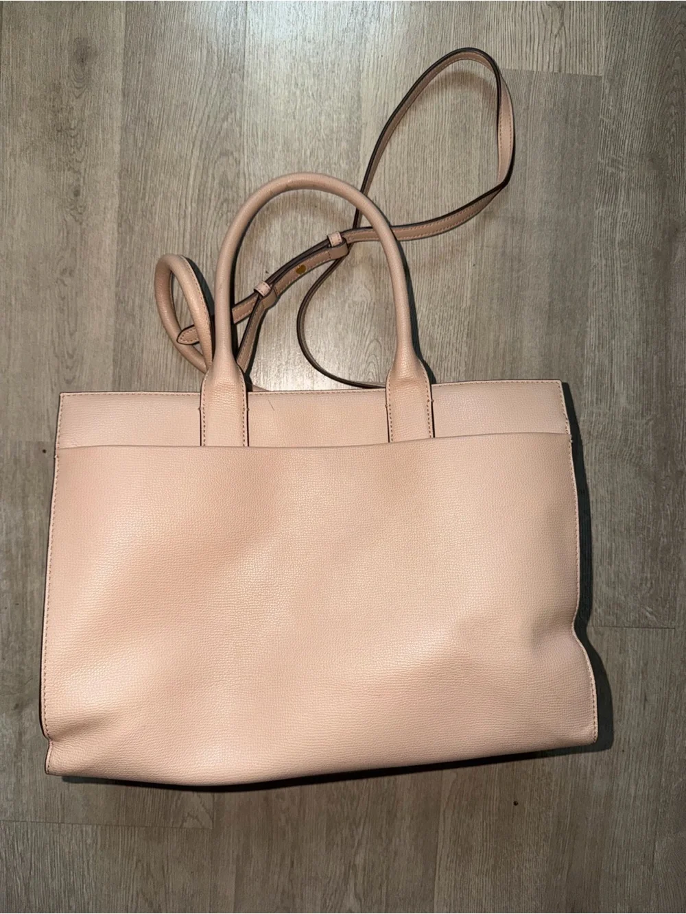 Tory Burch Leather Tote with Crossbody Strap